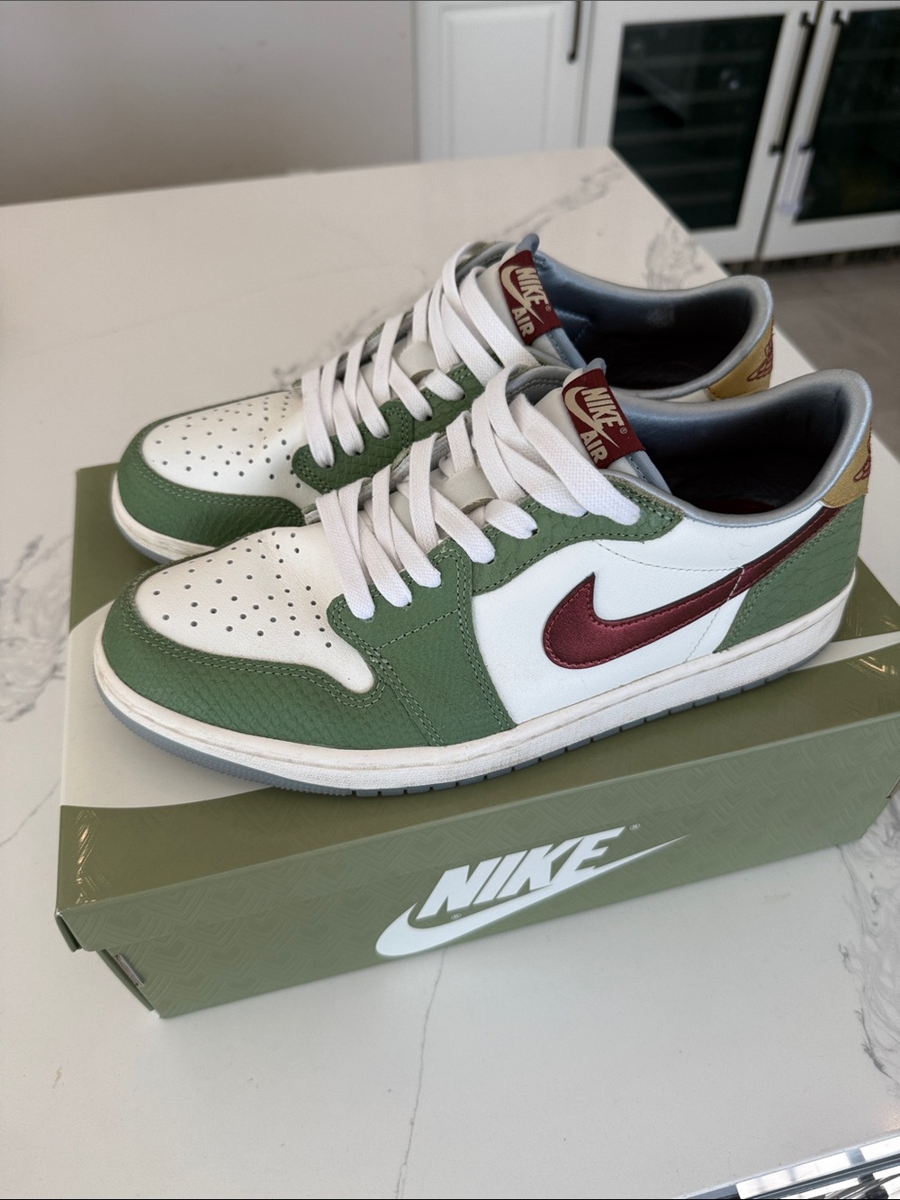 Nike Jordan 1 low OG year of dragon 2024 sneakers (Authentic)